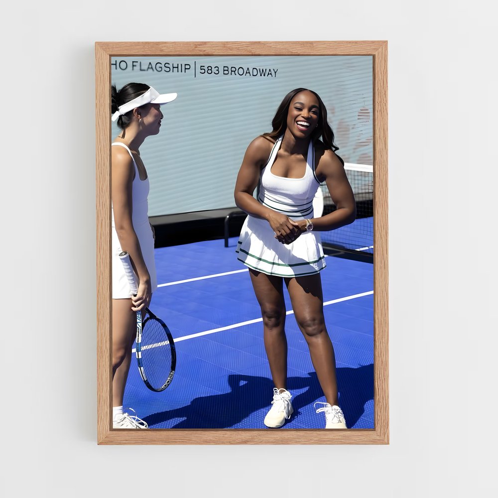 Poster Match de la Détermination – affiche Tennis (vue 4)